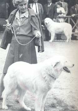 Княгиня Анна Корсини с чемпионкой Gabi